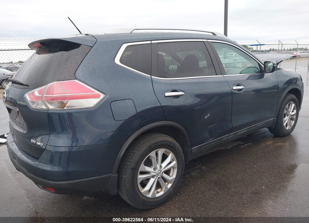 2015 NISSAN ROGUE SV VIN: 5N1AT2MV9FC818908
