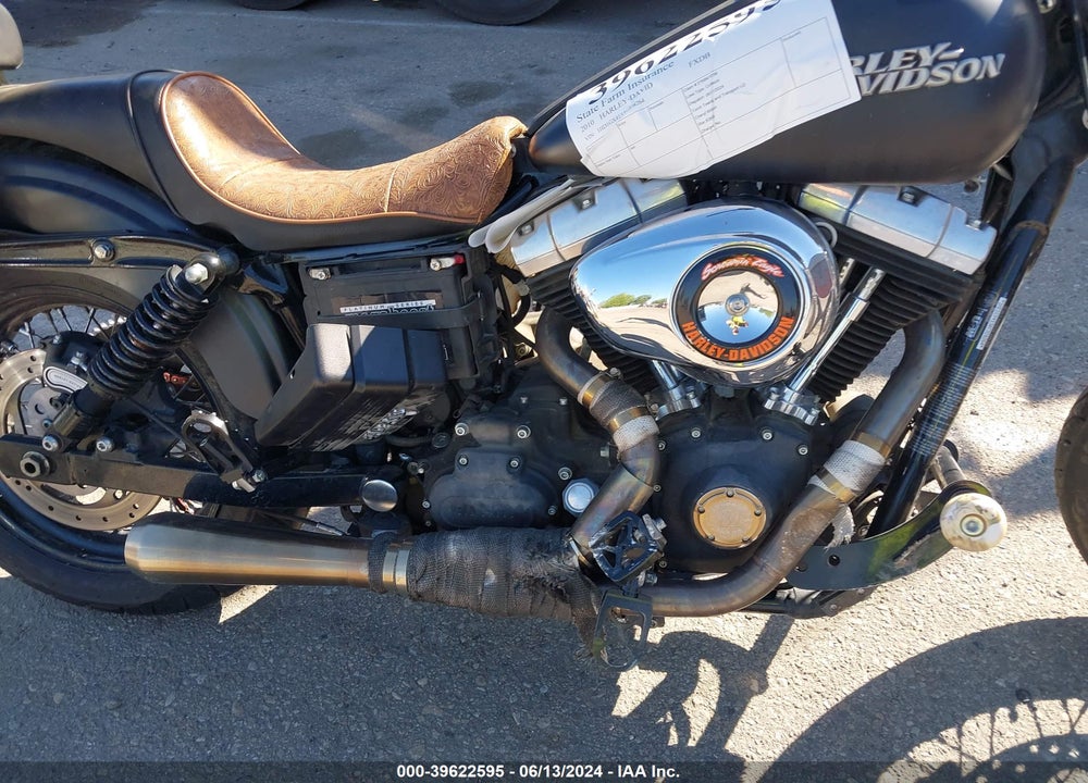 2010 HARLEY-DAVIDSON FXDB VIN: 1HD1GX413AC328264
