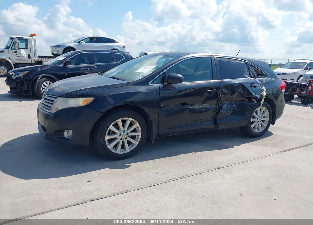 2009 TOYOTA VENZA VIN: 4T3ZE11A89U016381