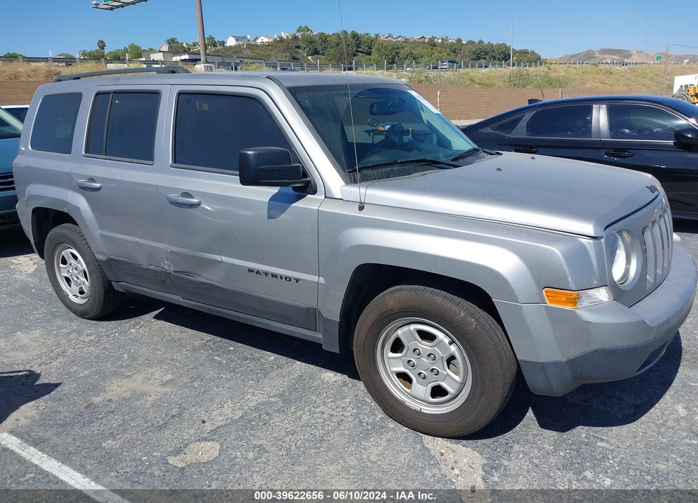 2016 JEEP PATRIOT SPORT VIN: 1C4NJPBA2GD670282