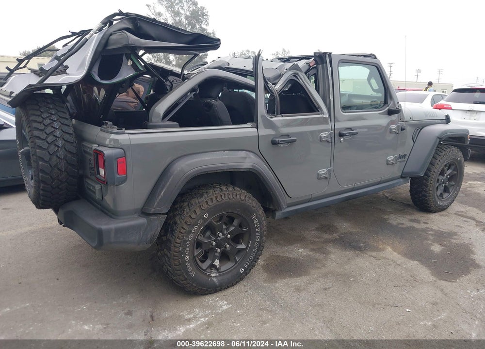 2021 JEEP WRANGLER UNLIMITED WILLYS 4X4 VIN: 1C4HJXDN9MW739885