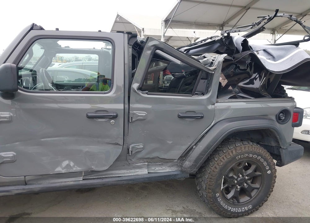 2021 JEEP WRANGLER UNLIMITED WILLYS 4X4 VIN: 1C4HJXDN9MW739885