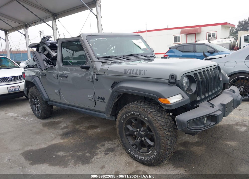 2021 JEEP WRANGLER UNLIMITED WILLYS 4X4 VIN: 1C4HJXDN9MW739885