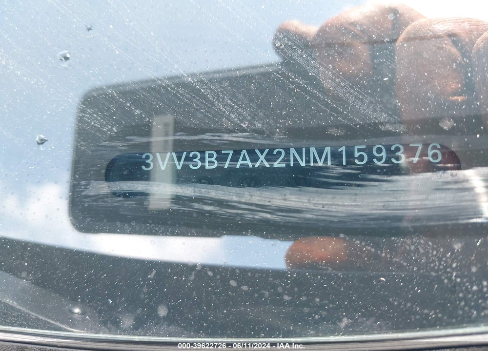2022 VOLKSWAGEN TIGUAN 2.0T SE VIN: 3VV3B7AX2NM159376