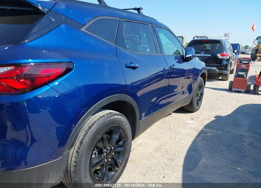 2022 CHEVROLET BLAZER FWD 3LT VIN: 3GNKBDR41NS138542