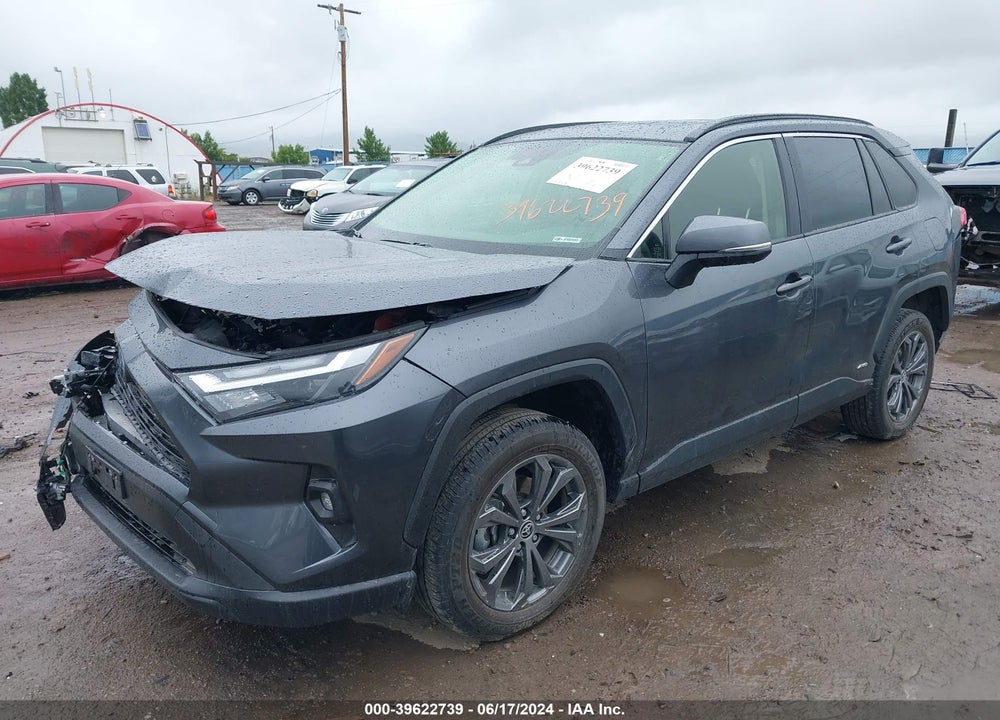 2022 TOYOTA RAV4 HYBRID XLE PREMIUM VIN: JTMB6RFV5ND072780