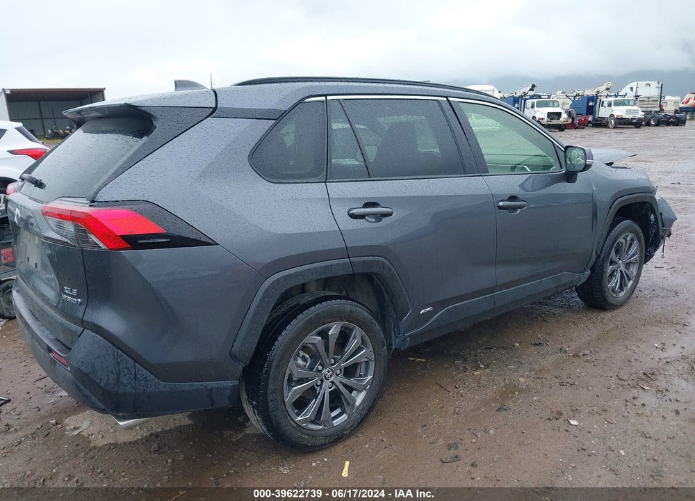 2022 TOYOTA RAV4 HYBRID XLE PREMIUM VIN: JTMB6RFV5ND072780