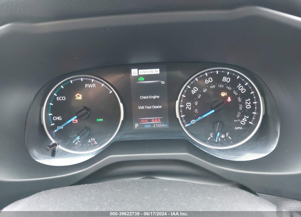 2022 TOYOTA RAV4 HYBRID XLE PREMIUM VIN: JTMB6RFV5ND072780