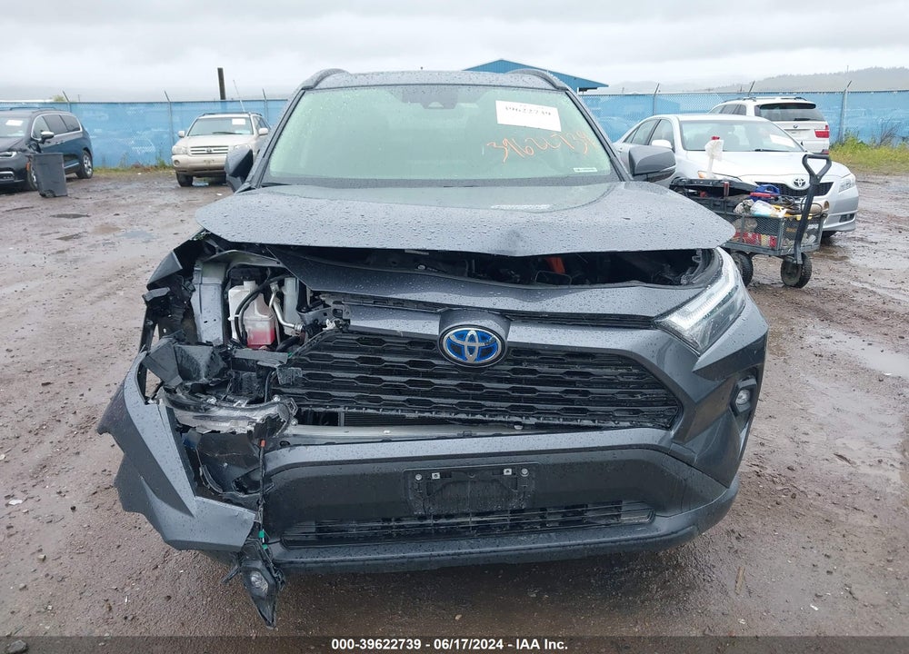 2022 TOYOTA RAV4 HYBRID XLE PREMIUM VIN: JTMB6RFV5ND072780