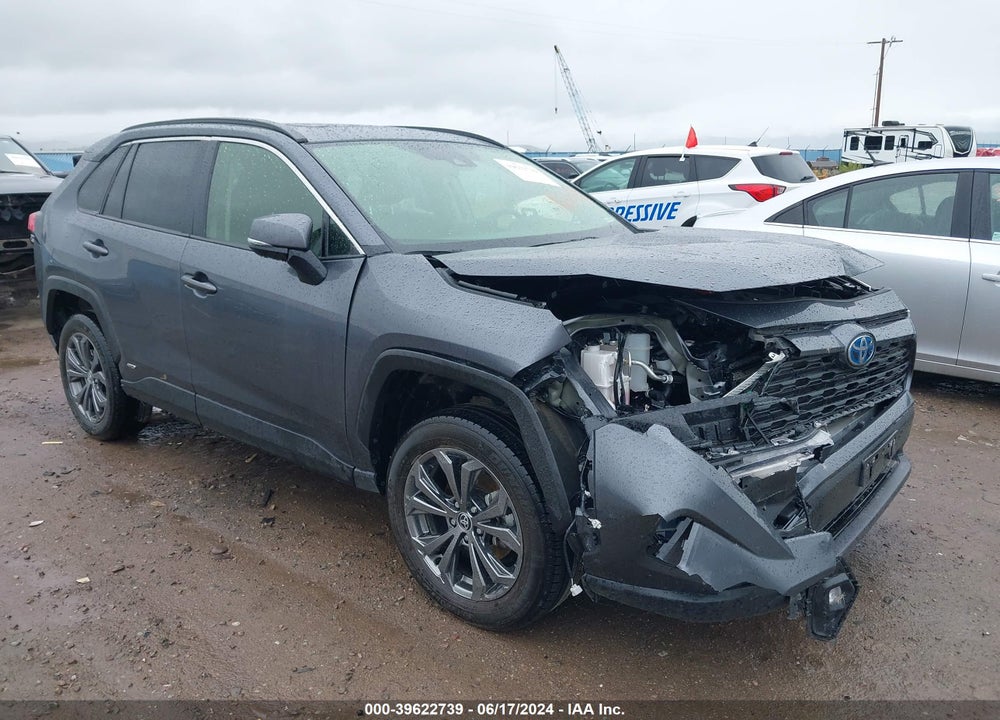 2022 TOYOTA RAV4 HYBRID XLE PREMIUM VIN: JTMB6RFV5ND072780