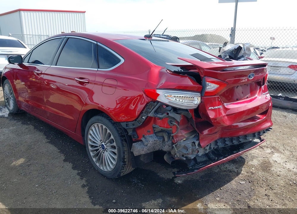 2016 FORD FUSION TITANIUM VIN: 3FA6P0K92GR361442