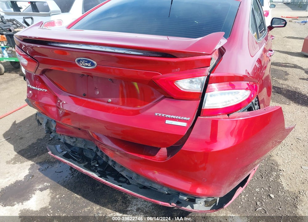 2016 FORD FUSION TITANIUM VIN: 3FA6P0K92GR361442