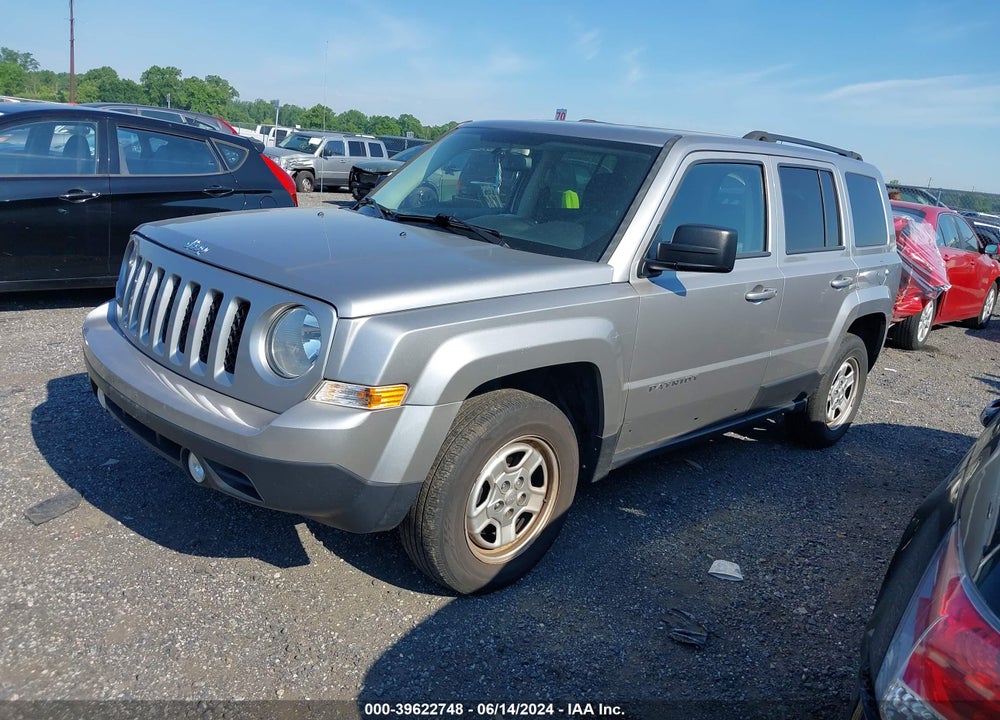 2017 JEEP PATRIOT SPORT 4X4 VIN: 1C4NJRBB6HD112599
