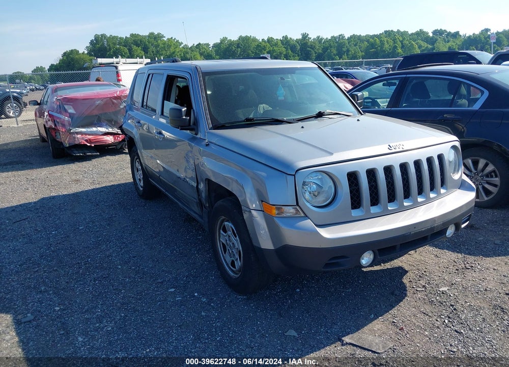 2017 JEEP PATRIOT SPORT 4X4 VIN: 1C4NJRBB6HD112599