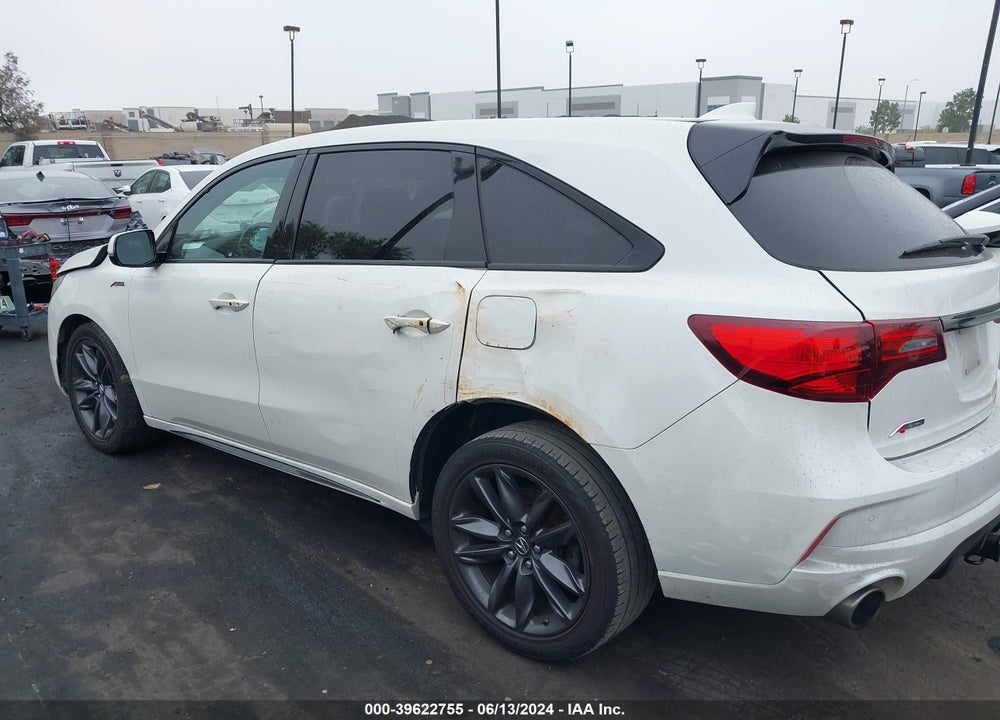 2019 ACURA MDX TECH & A-SPEC PKGS VIN: 5J8YD4H09KL016266