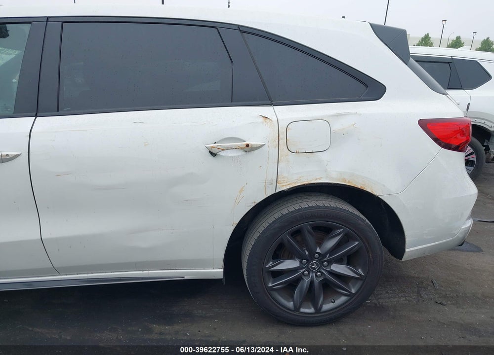2019 ACURA MDX TECH & A-SPEC PKGS VIN: 5J8YD4H09KL016266