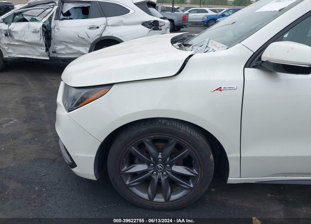 2019 ACURA MDX TECH & A-SPEC PKGS VIN: 5J8YD4H09KL016266