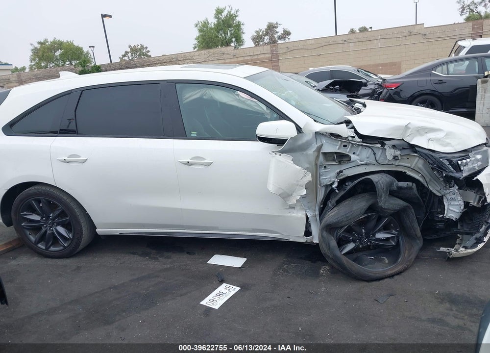 2019 ACURA MDX TECH & A-SPEC PKGS VIN: 5J8YD4H09KL016266