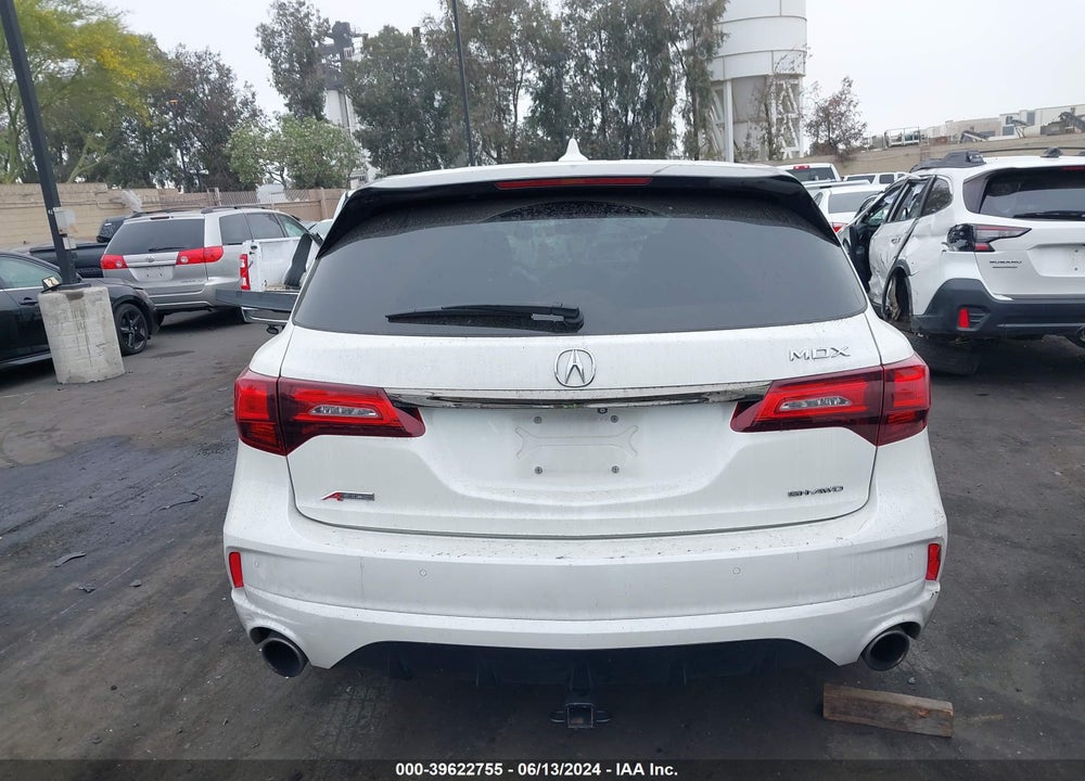 2019 ACURA MDX TECH & A-SPEC PKGS VIN: 5J8YD4H09KL016266