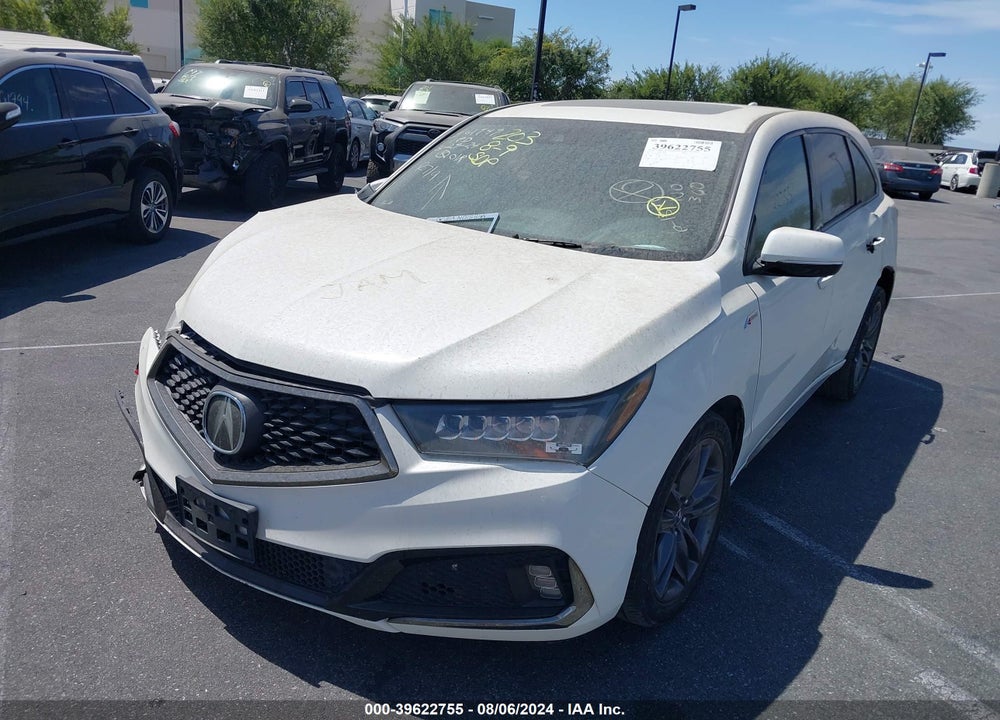 2019 ACURA MDX TECH & A-SPEC PKGS VIN: 5J8YD4H09KL016266