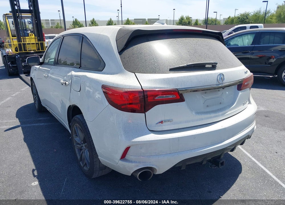 2019 ACURA MDX TECH & A-SPEC PKGS VIN: 5J8YD4H09KL016266