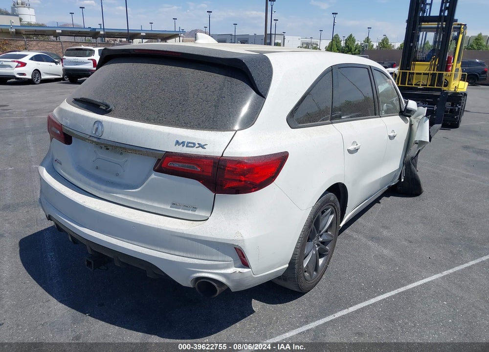 2019 ACURA MDX TECH & A-SPEC PKGS VIN: 5J8YD4H09KL016266