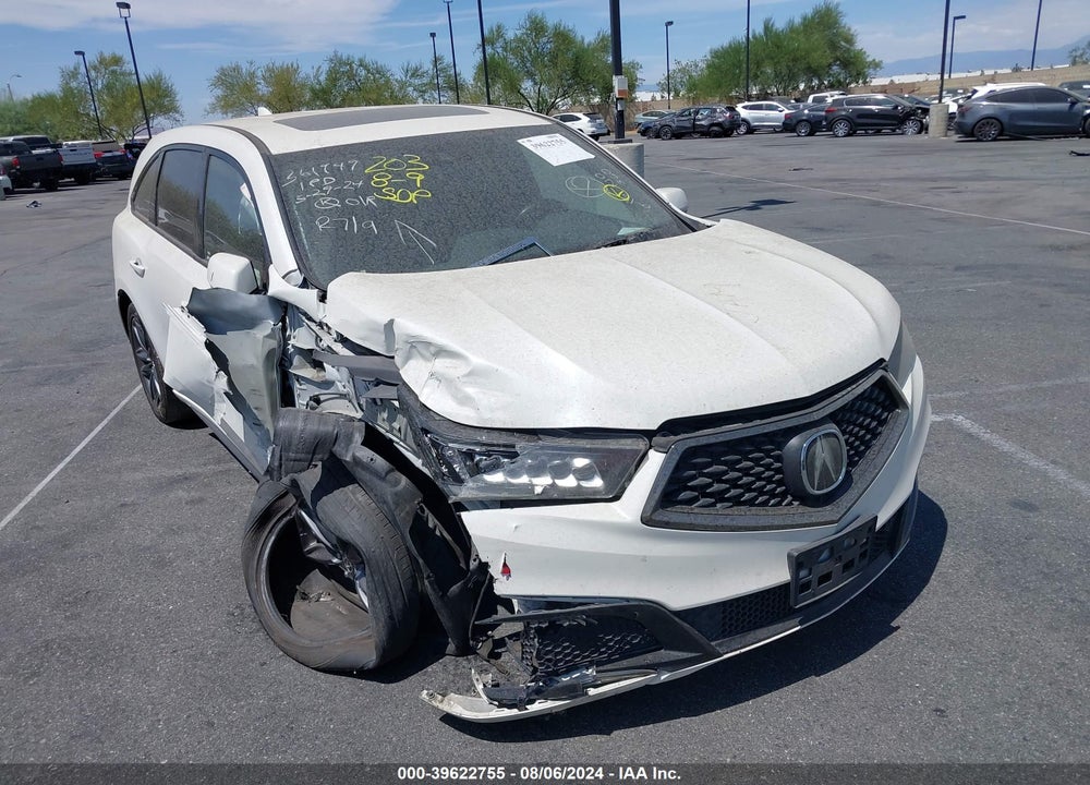 2019 ACURA MDX TECH & A-SPEC PKGS VIN: 5J8YD4H09KL016266