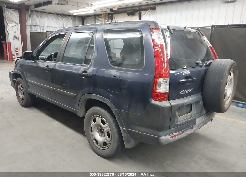 2006 HONDA CR-V LX VIN: JHLRD68526C004995