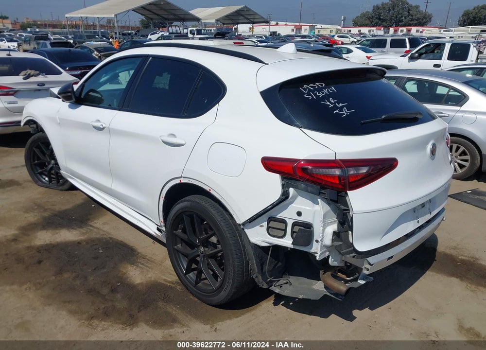 2021 ALFA ROMEO STELVIO RWD VIN: ZASPAJAN5M7D17739