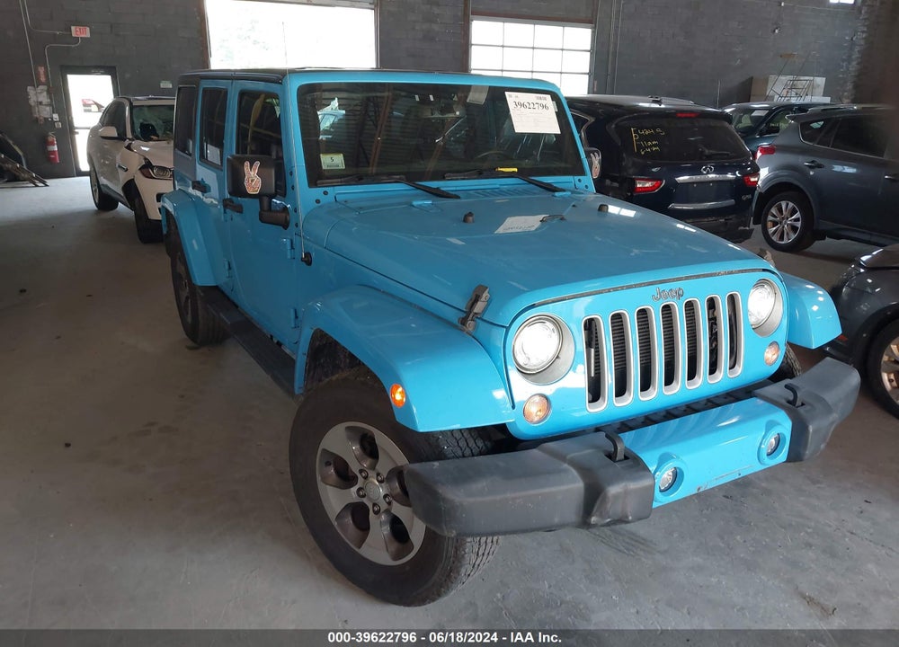 2017 JEEP WRANGLER UNLIMITED SAHARA 4X4 VIN: 1C4BJWEGXHL734847