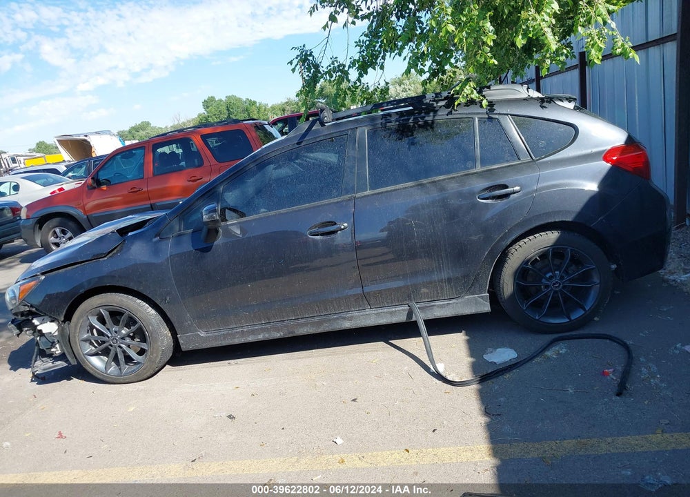 2016 SUBARU IMPREZA 2.0I SPORT PREMIUM VIN: JF1GPAP61G9349853