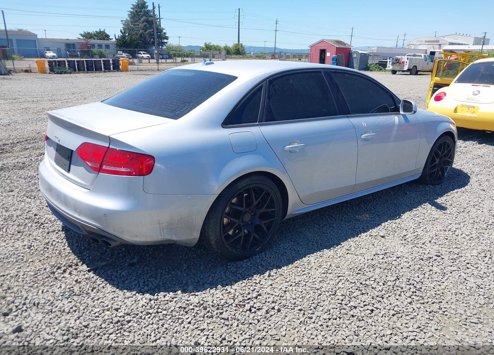 2012 AUDI S4 3.0 PREMIUM PLUS VIN: WAUKGAFL3CA001117