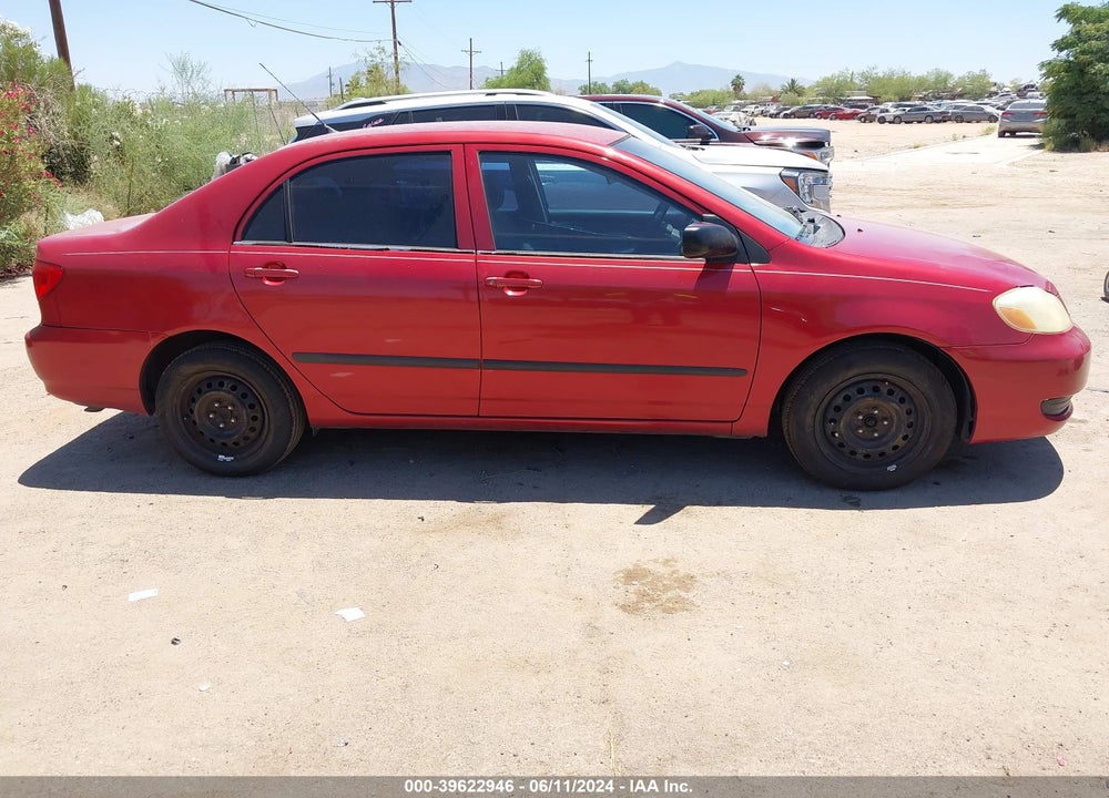 2005 TOYOTA COROLLA CE VIN: 2T1BR32E05C447482