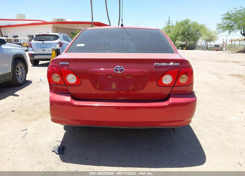 2005 TOYOTA COROLLA CE VIN: 2T1BR32E05C447482