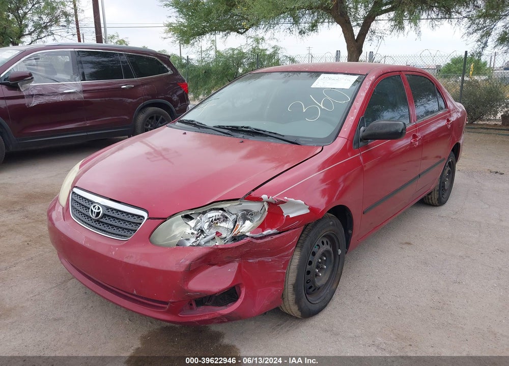 2005 TOYOTA COROLLA CE VIN: 2T1BR32E05C447482