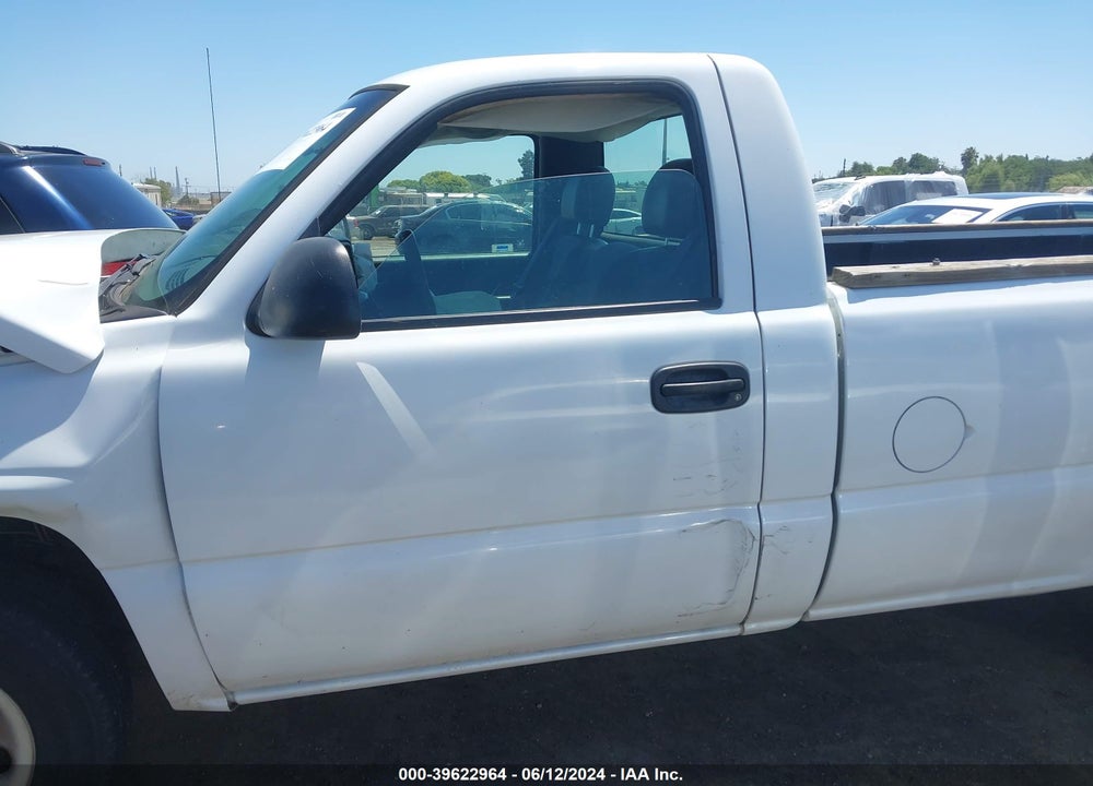 2007 CHEVROLET SILVERADO 1500 CLASSIC WORK TRUCK VIN: 1GCEC14V17E170308
