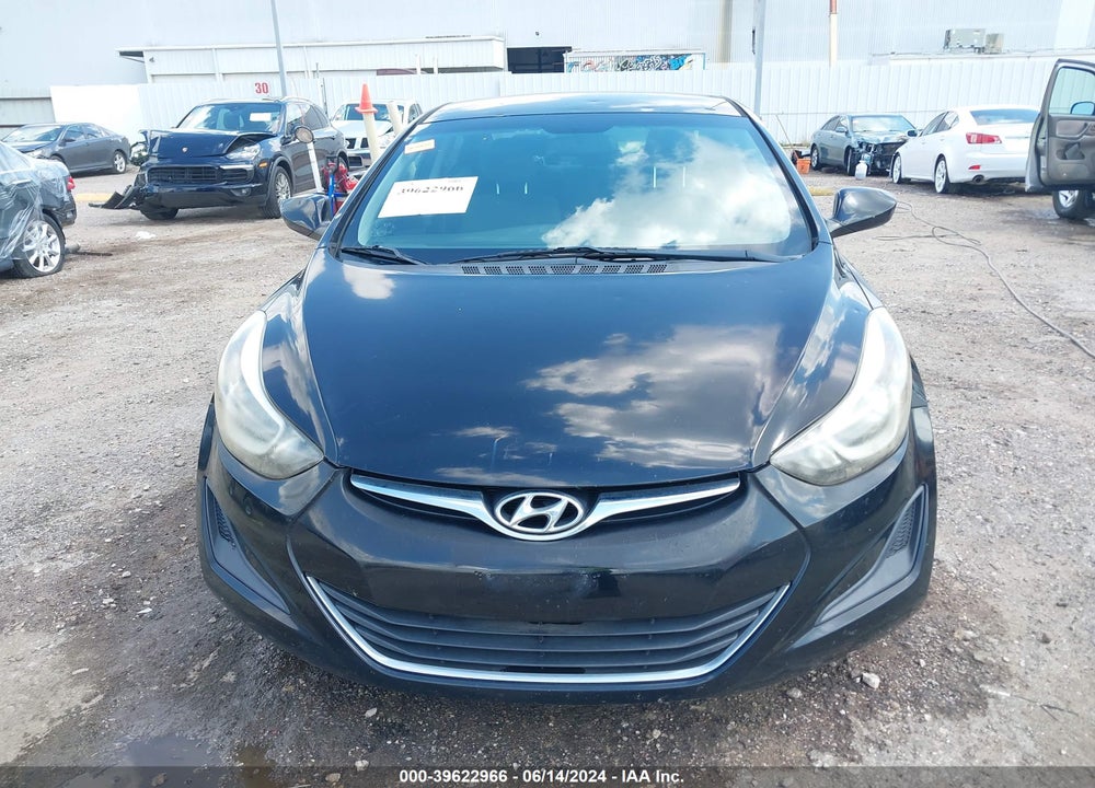 2014 HYUNDAI ELANTRA SE VIN: KMHDH4AE6EU134678