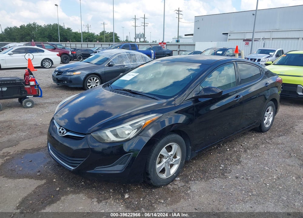 2014 HYUNDAI ELANTRA SE VIN: KMHDH4AE6EU134678