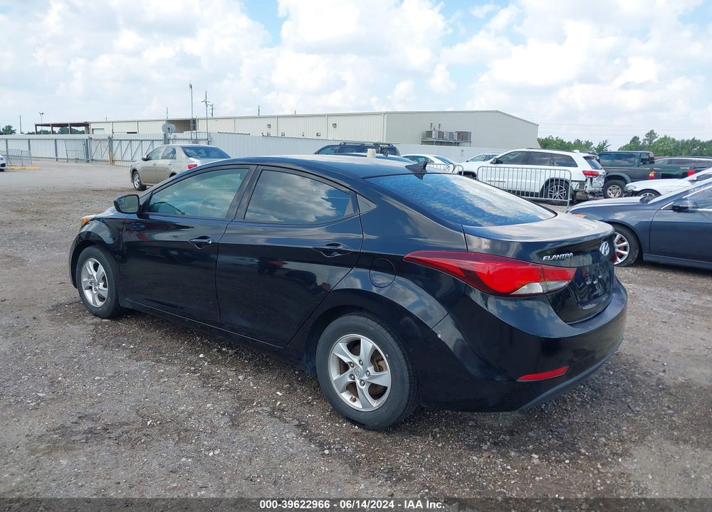 2014 HYUNDAI ELANTRA SE VIN: KMHDH4AE6EU134678