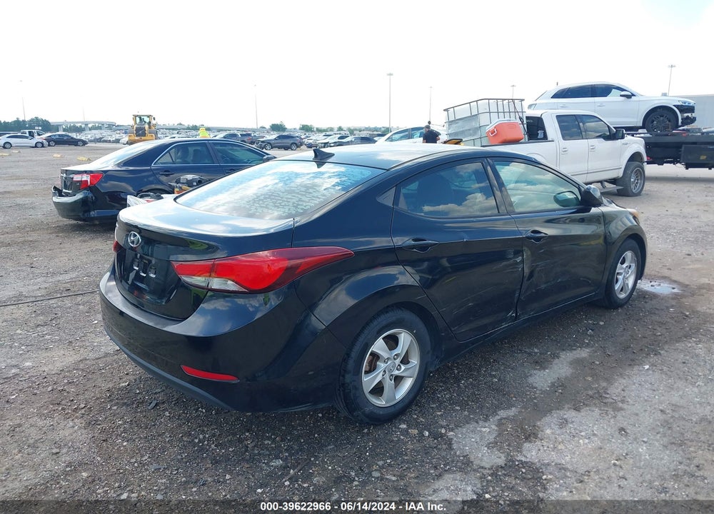 2014 HYUNDAI ELANTRA SE VIN: KMHDH4AE6EU134678