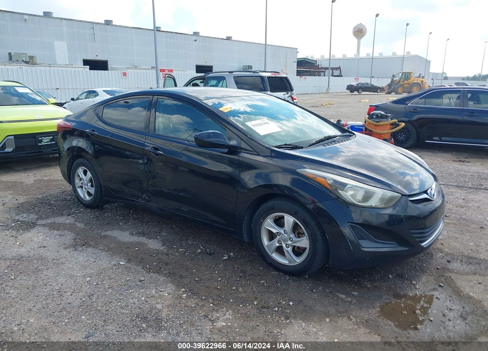 2014 HYUNDAI ELANTRA SE VIN: KMHDH4AE6EU134678
