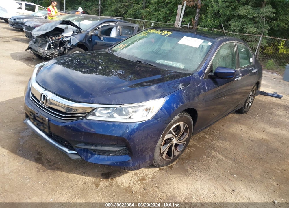 2017 HONDA ACCORD LX VIN: 1HGCR2F38HA089937