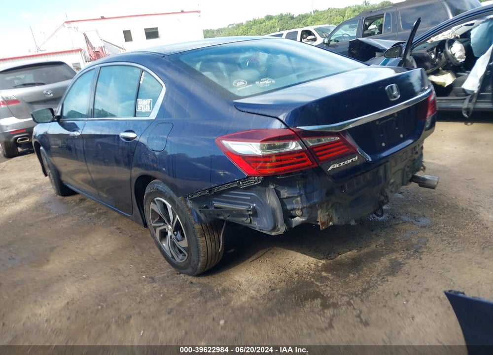 2017 HONDA ACCORD LX VIN: 1HGCR2F38HA089937
