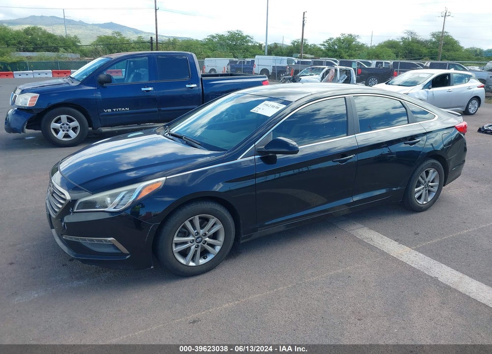 2015 HYUNDAI SONATA SE VIN: 5NPE24AF7FH120903