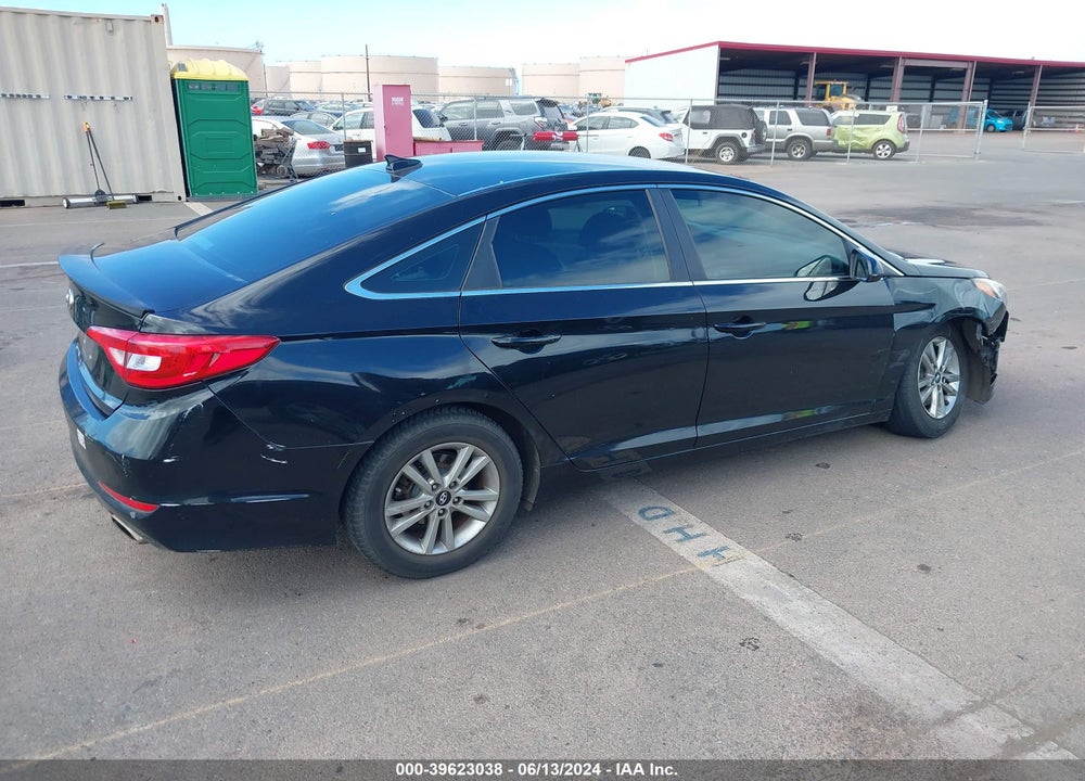 2015 HYUNDAI SONATA SE VIN: 5NPE24AF7FH120903