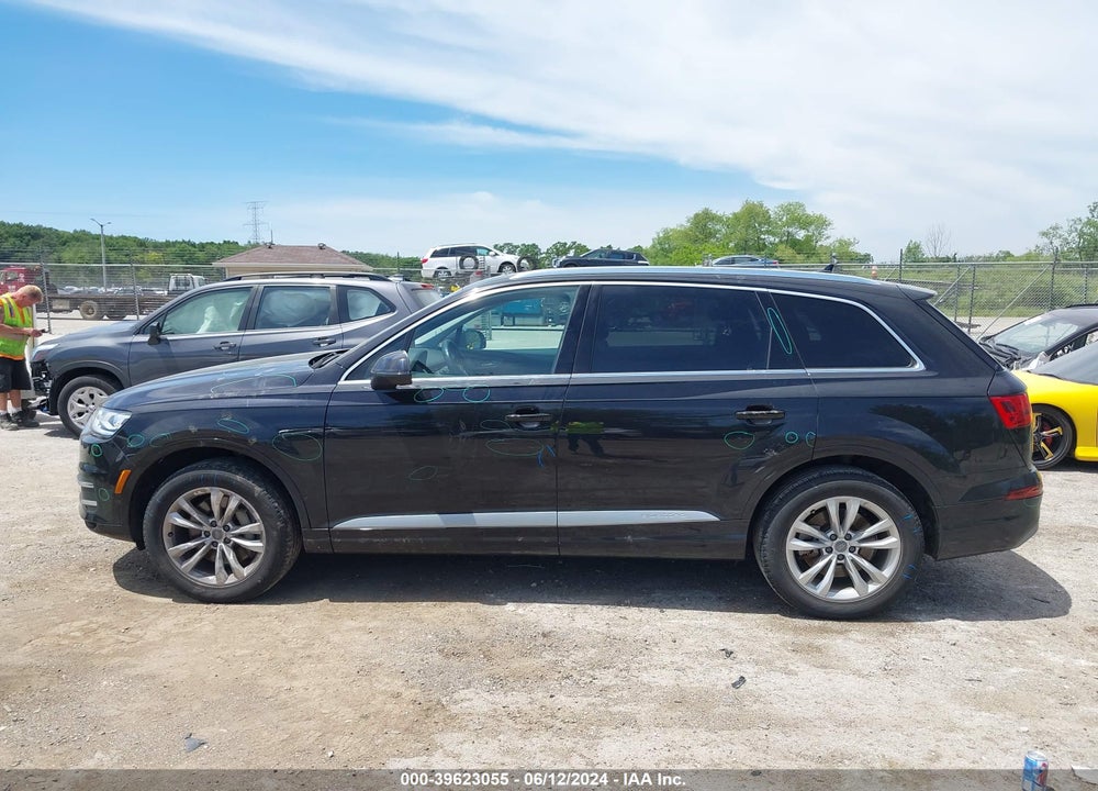 2019 AUDI Q7 45 PREMIUM VIN: WA1AHAF71KD037748