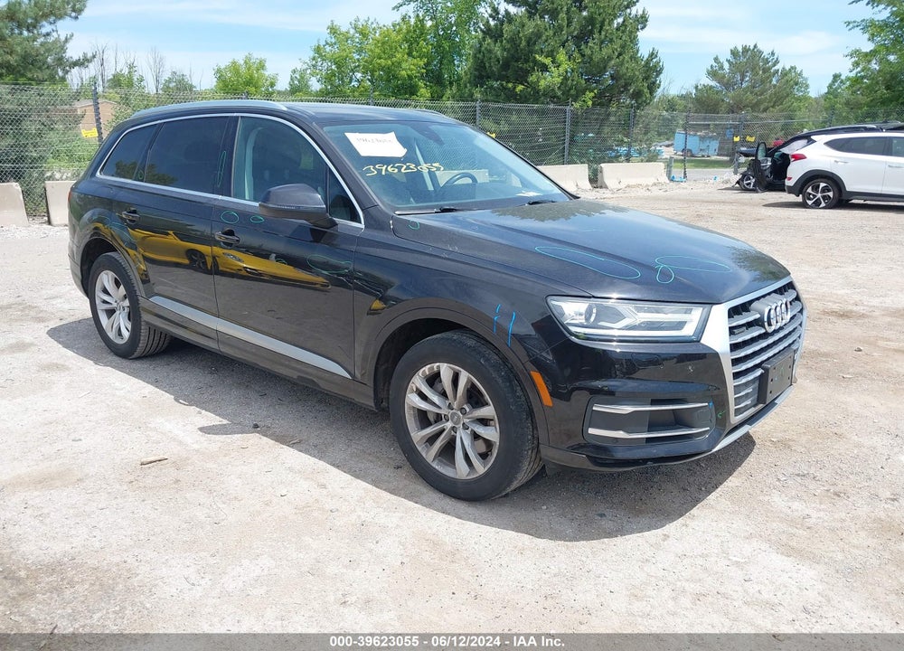 2019 AUDI Q7 45 PREMIUM VIN: WA1AHAF71KD037748