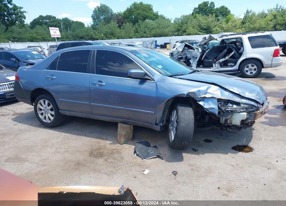 2007 HONDA ACCORD 3.0 EX VIN: 1HGCM66547A022595