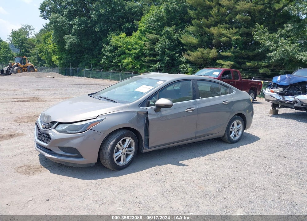 2017 CHEVROLET CRUZE LT AUTO VIN: 1G1BH5SE0H7270123