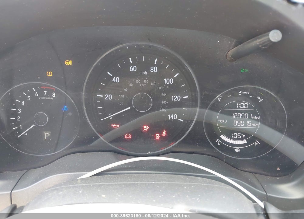 2018 HONDA HR-V LX VIN: 3CZRU5H35JG703303
